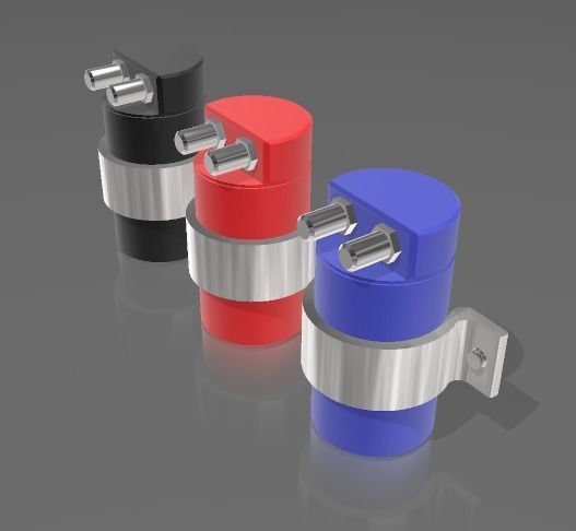 Oil catch can for scale models 1 24 scale 3D print model_5