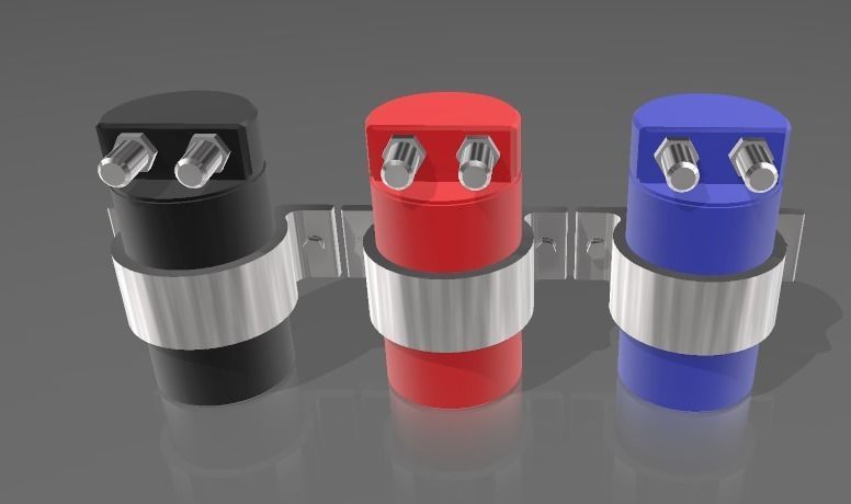 Oil catch can for scale models 1 24 scale 3D print model_3