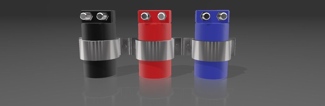 Oil catch can for scale models 1 24 scale 3D print model_4