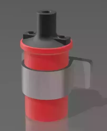 Classic ignition coil 1 24 scale for auto models  3D print model