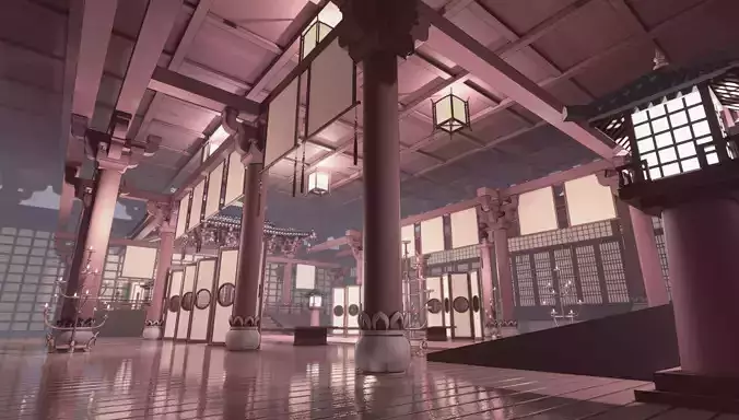 Historical Series - Ancient Banquet Palace Interior 1