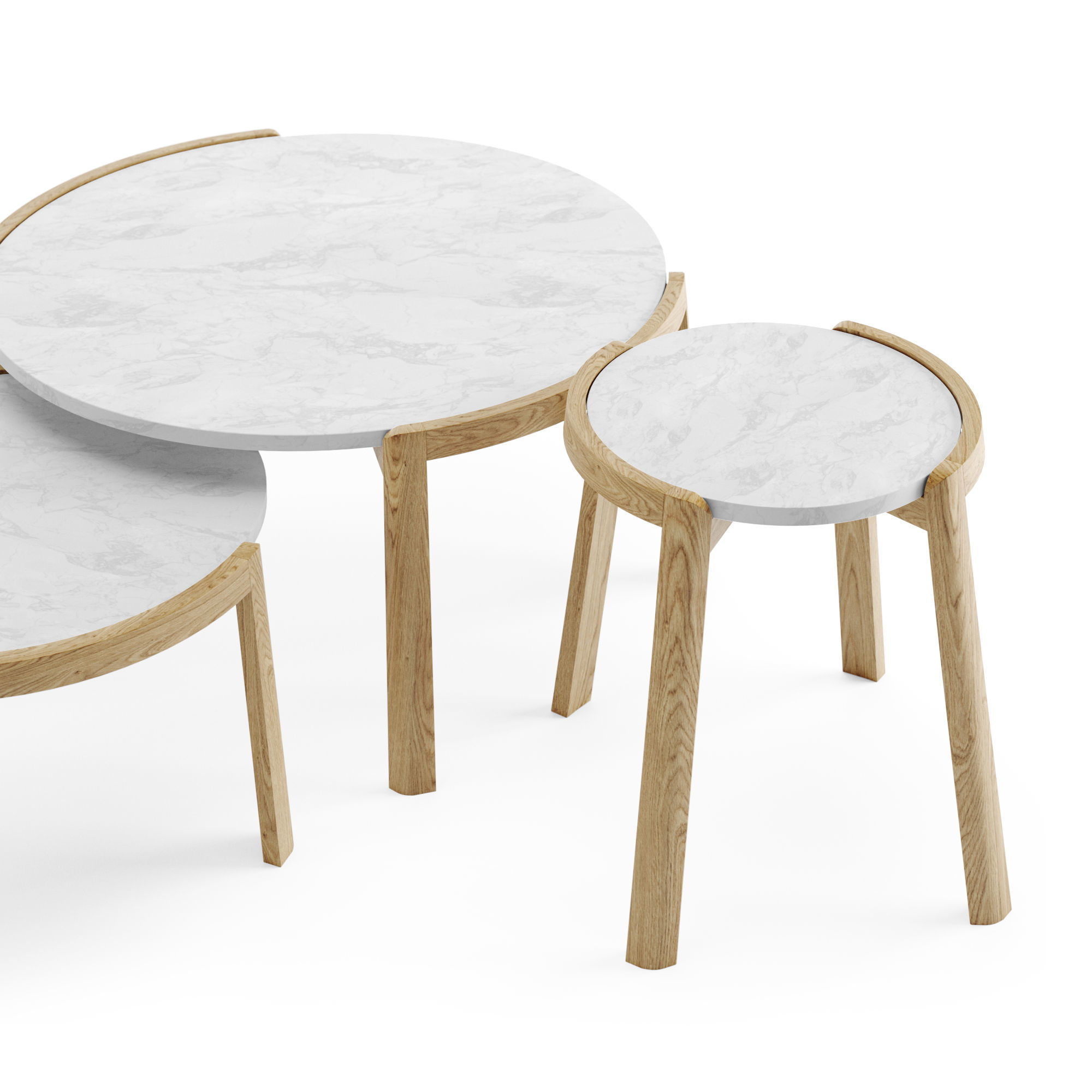 Bolia Coffee Table Mix 3D model_7