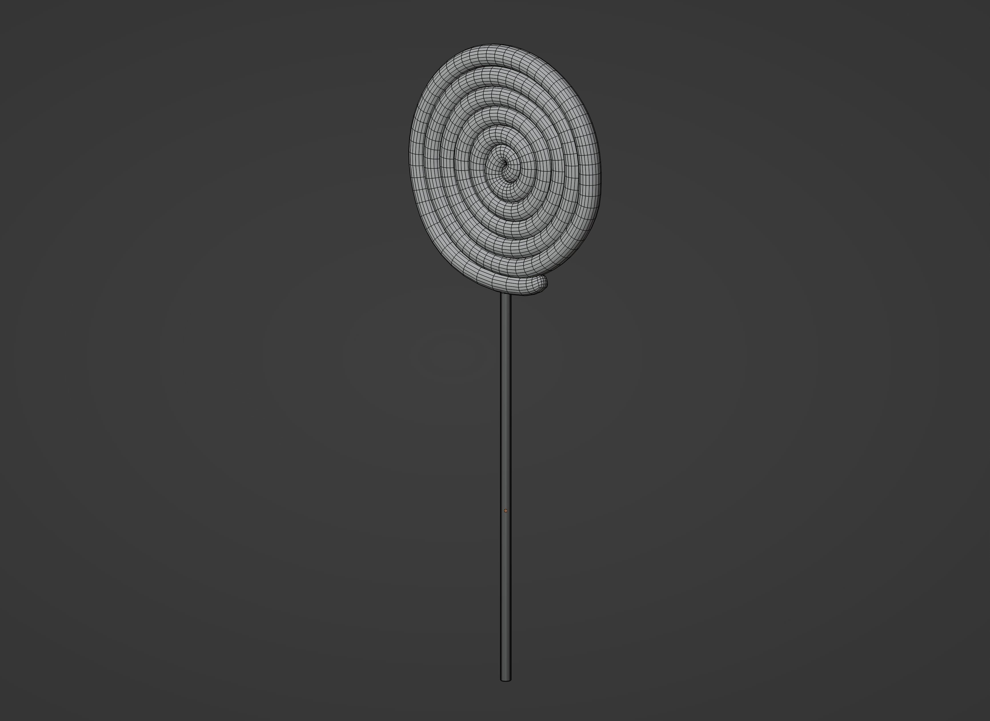 Lollipop 3D model_12