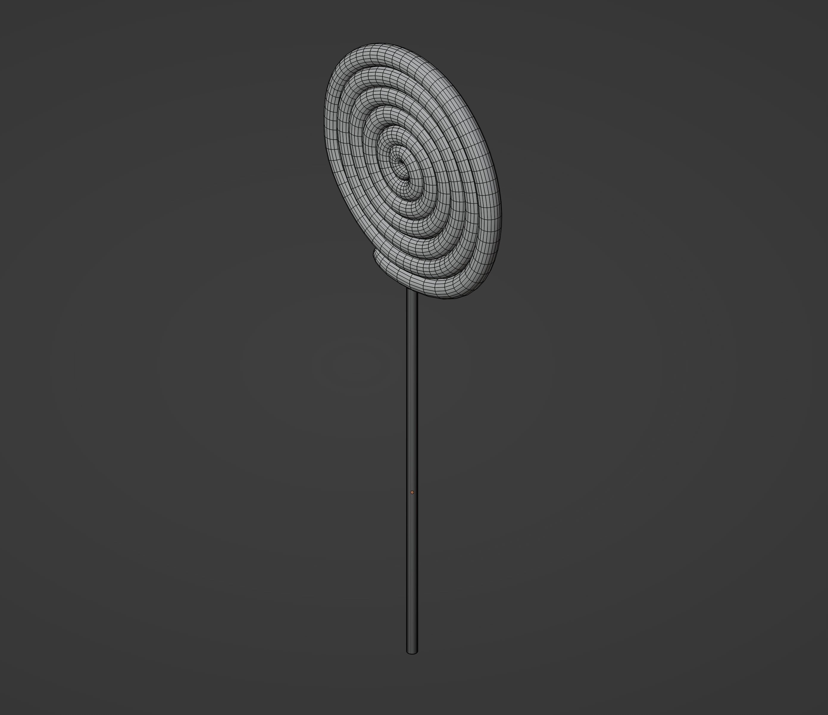 Lollipop 3D model_13