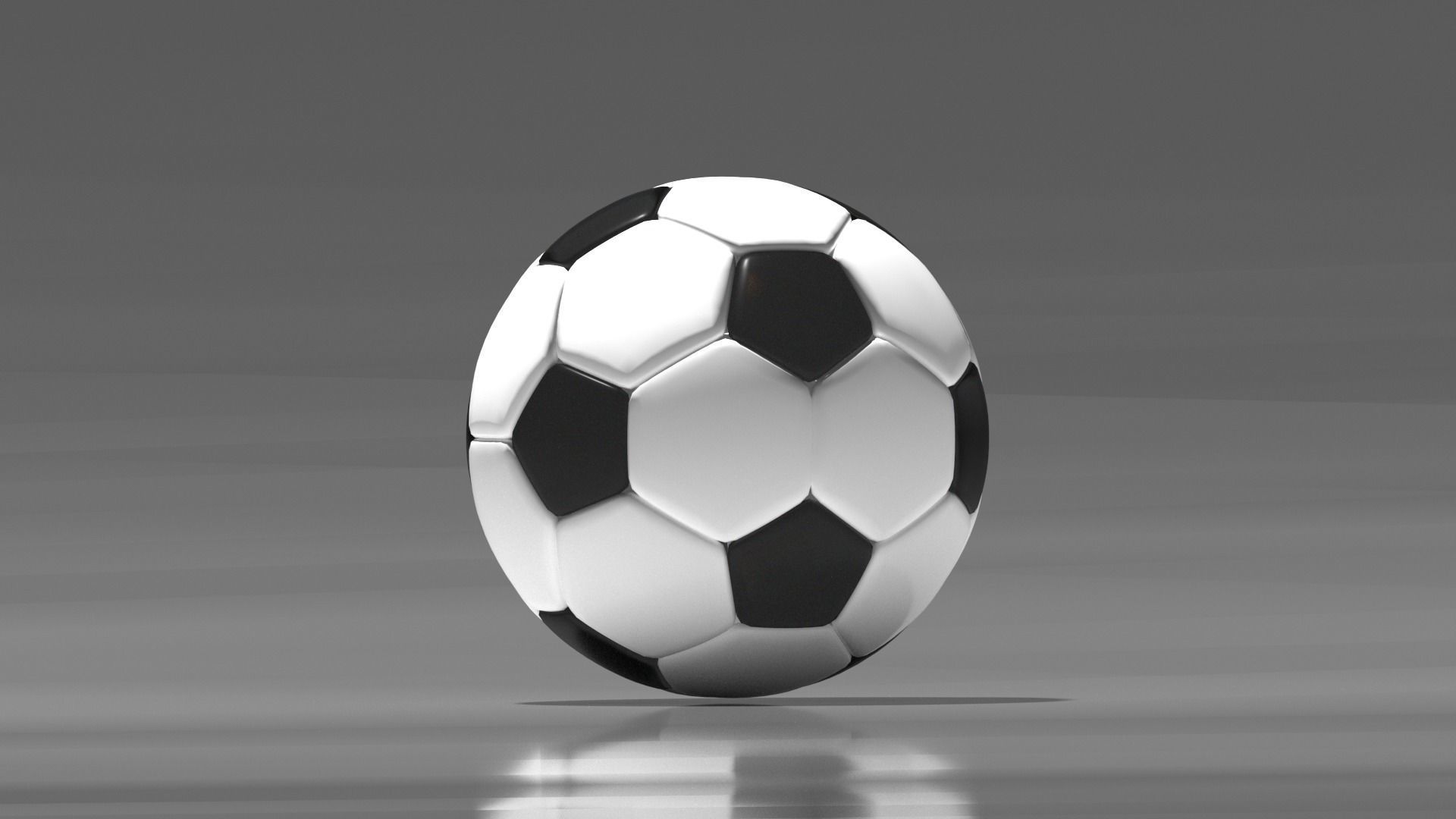SOCCER BALL is 3d Model Edit 3DS MAX 2023 CORONA RENDER 8 Low-poly 3D model_2