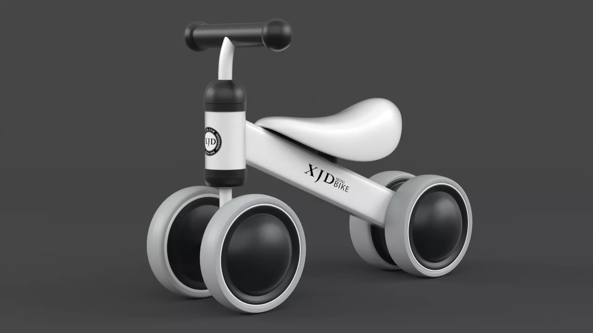 Baby Balance Bike 3D model_0