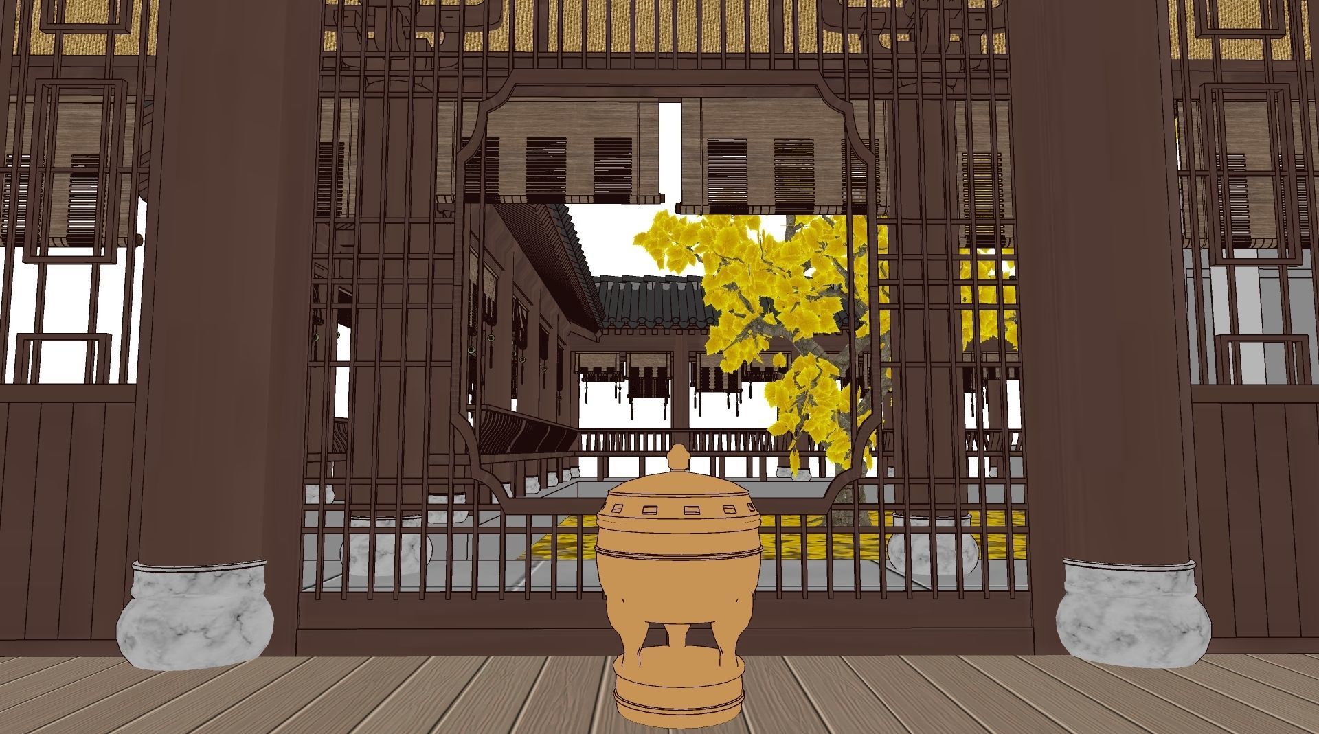 College of arts and Sciences 3D model_7