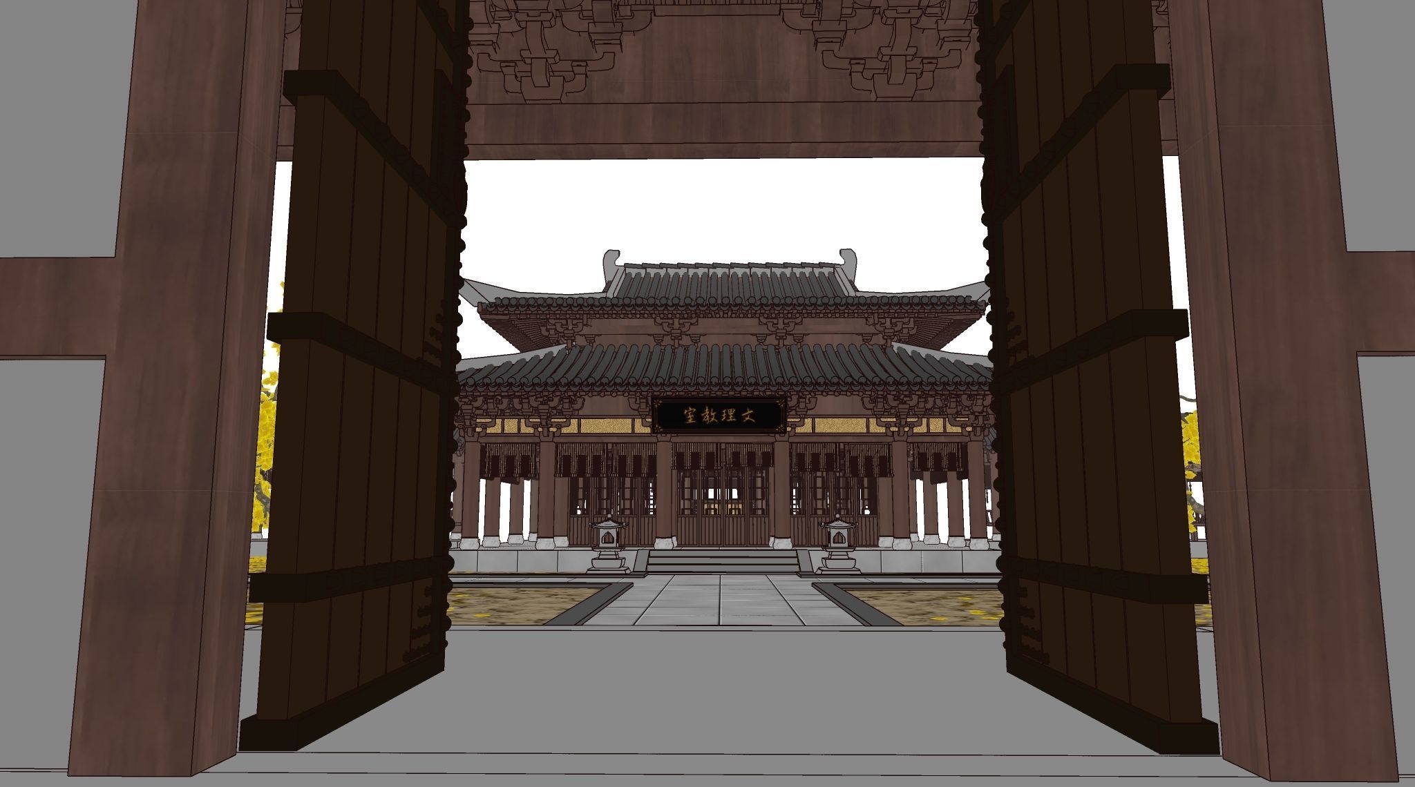 College of arts and Sciences 3D model_9