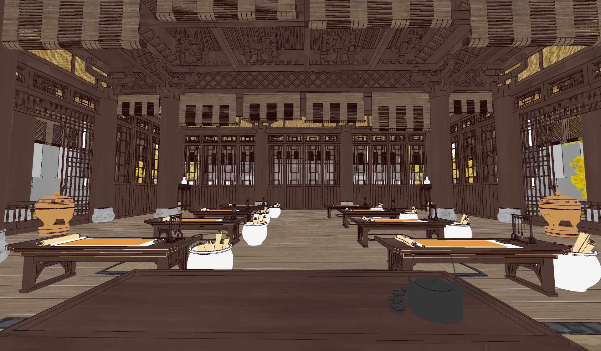 College of arts and Sciences 3D model_5