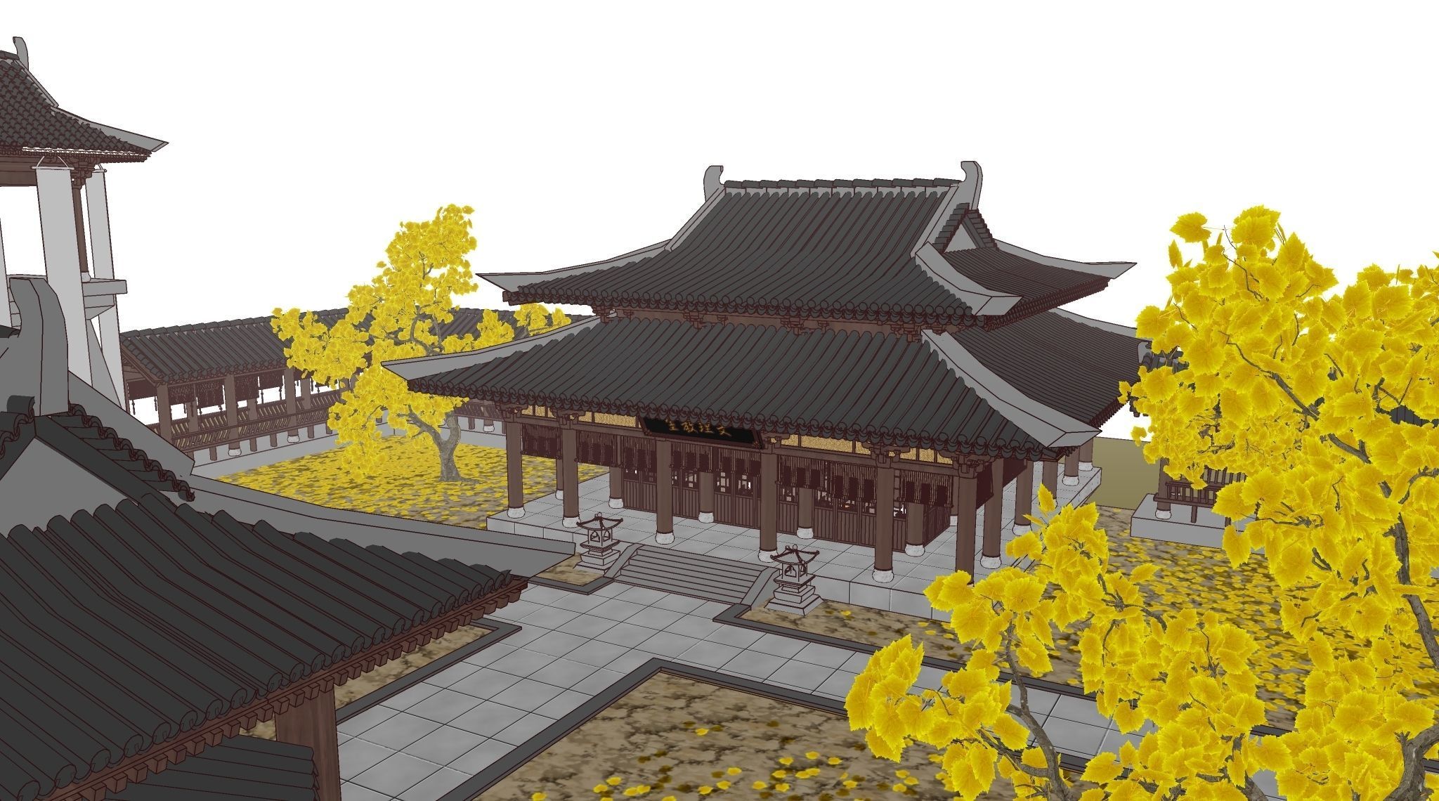 College of arts and Sciences 3D model_11