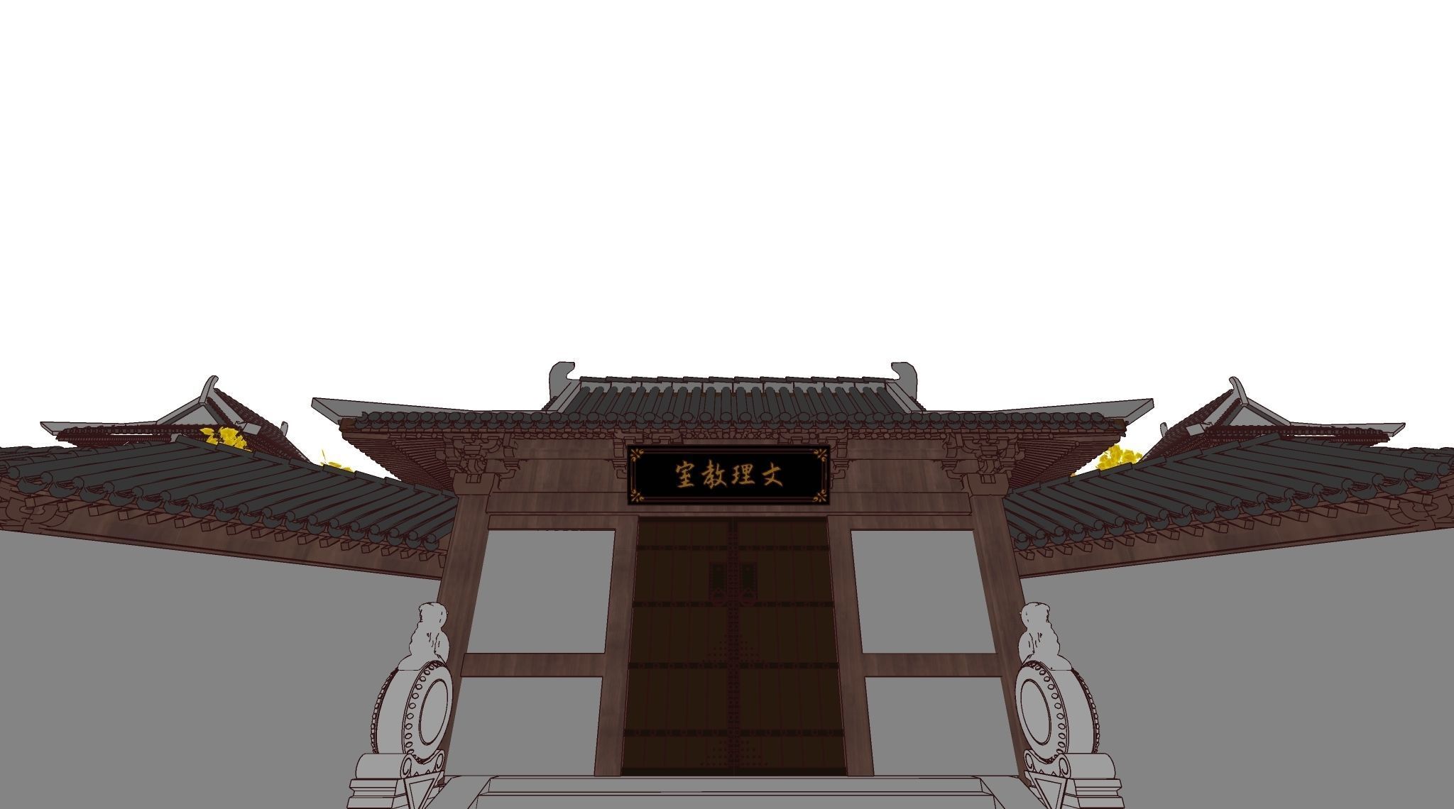 College of arts and Sciences 3D model_8