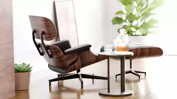 Eames Lounge Chair - Ottoman