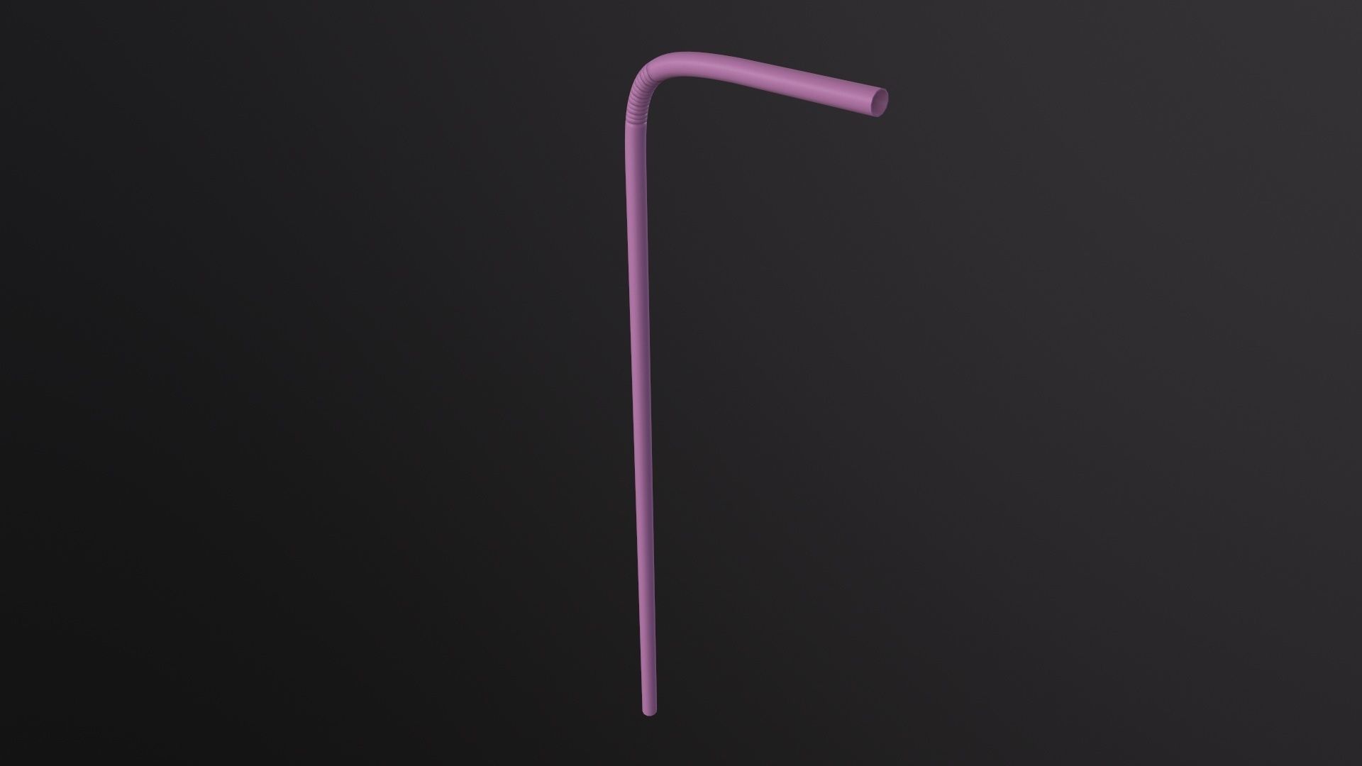 Straw 3D Model Low-poly 3D model_7