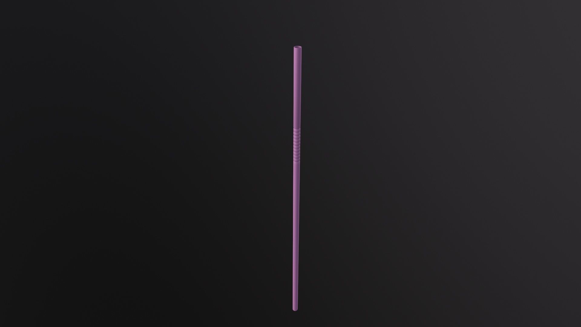 Straw 3D Model Low-poly 3D model_3
