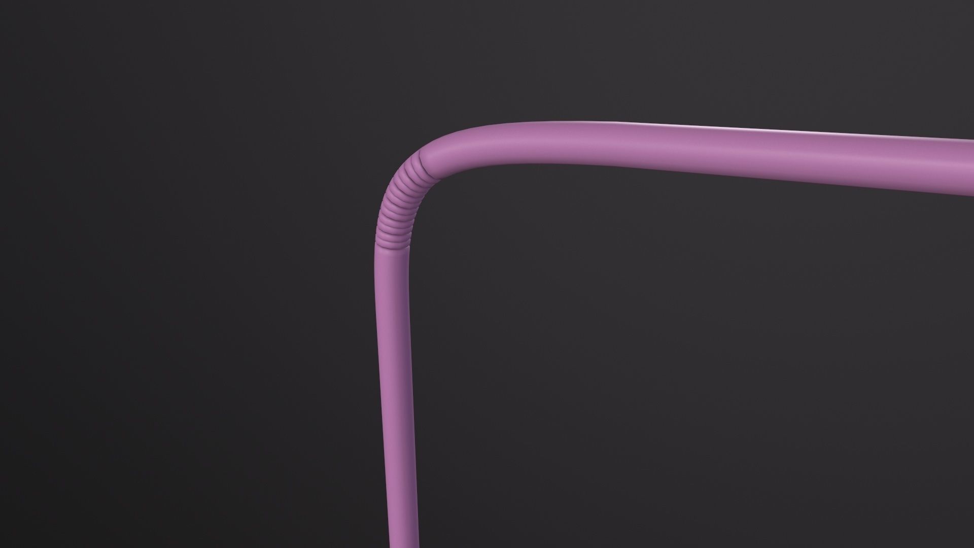 Straw 3D Model Low-poly 3D model_8