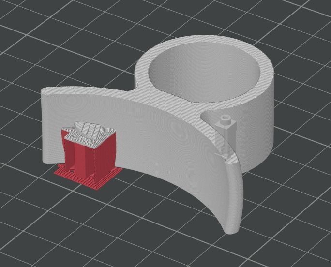 Orange peeler 3D print model_4