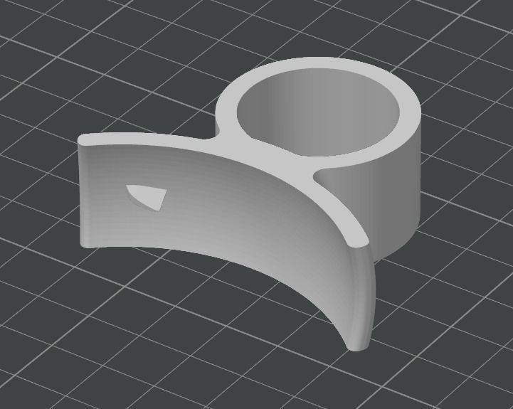 Orange peeler 3D print model_3