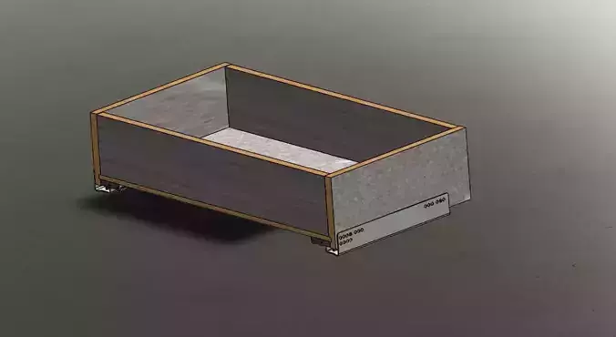 WOODEN DRAWER-PARAMETRIC