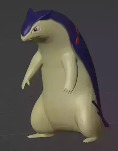 Typhlosion  3D print model