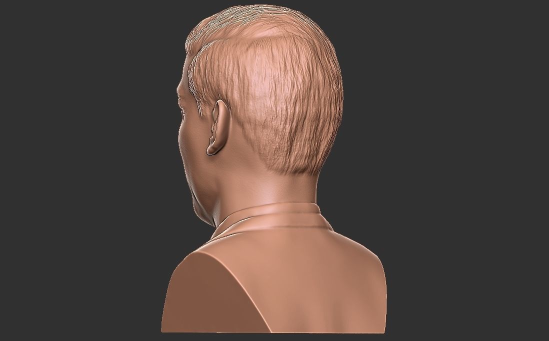 Rishi Sunak bust for 3D printing 3D print model_11