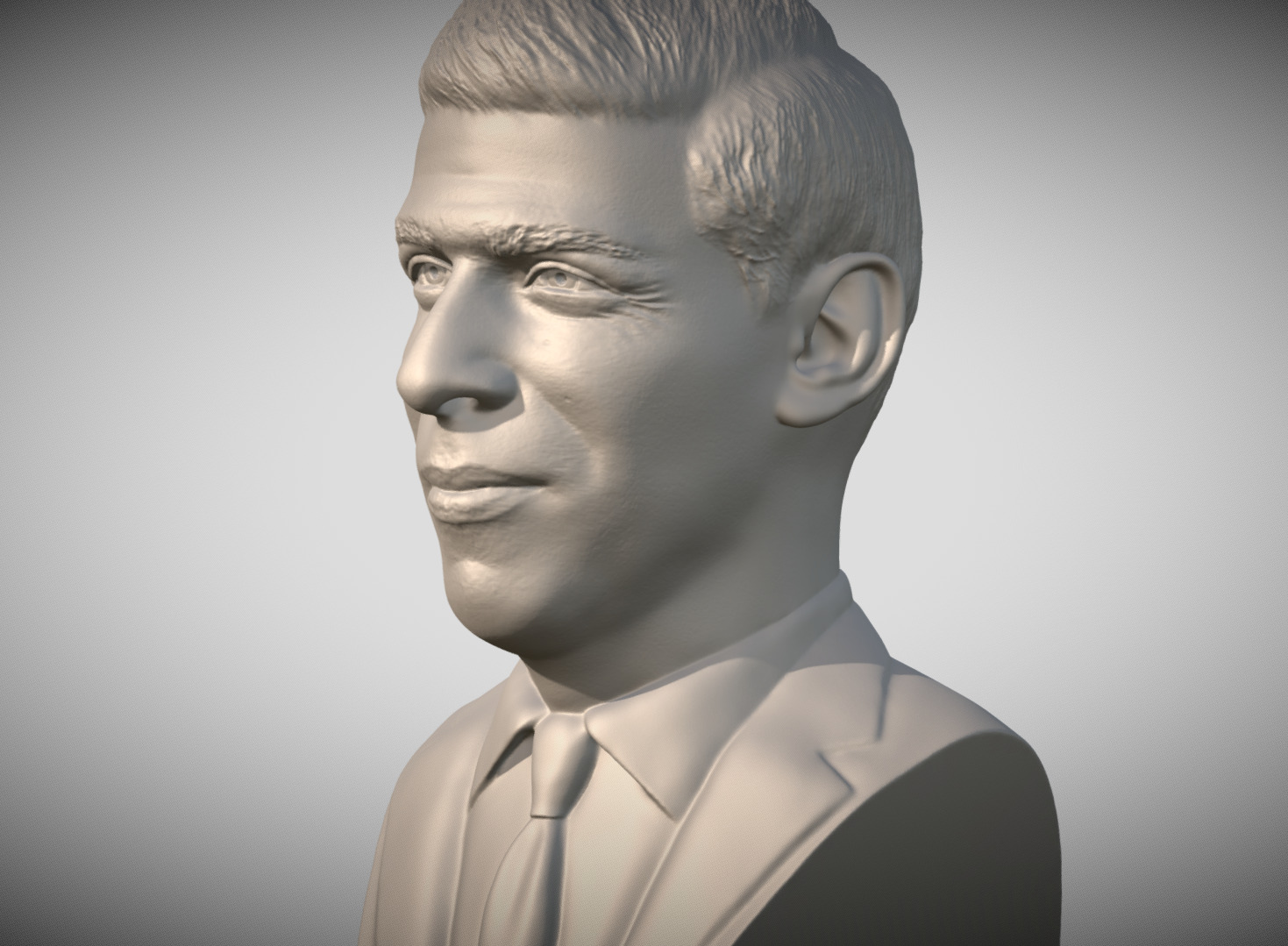 Rishi Sunak bust for 3D printing 3D print model_4