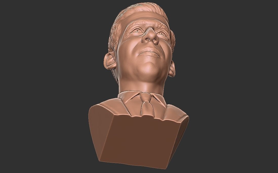 Rishi Sunak bust for 3D printing 3D print model_27