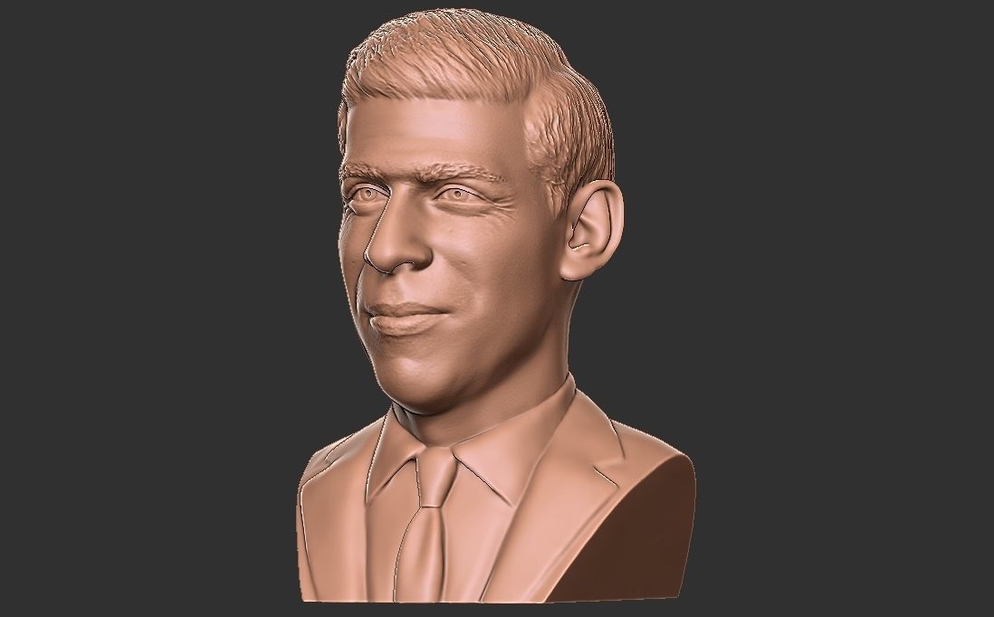 Rishi Sunak bust for 3D printing 3D print model_7