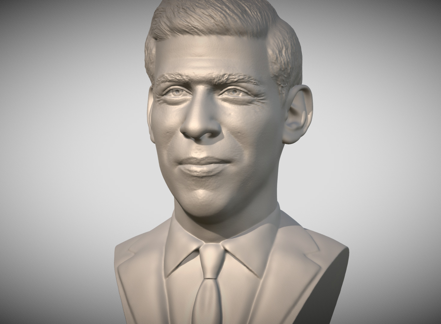 Rishi Sunak bust for 3D printing 3D print model_2
