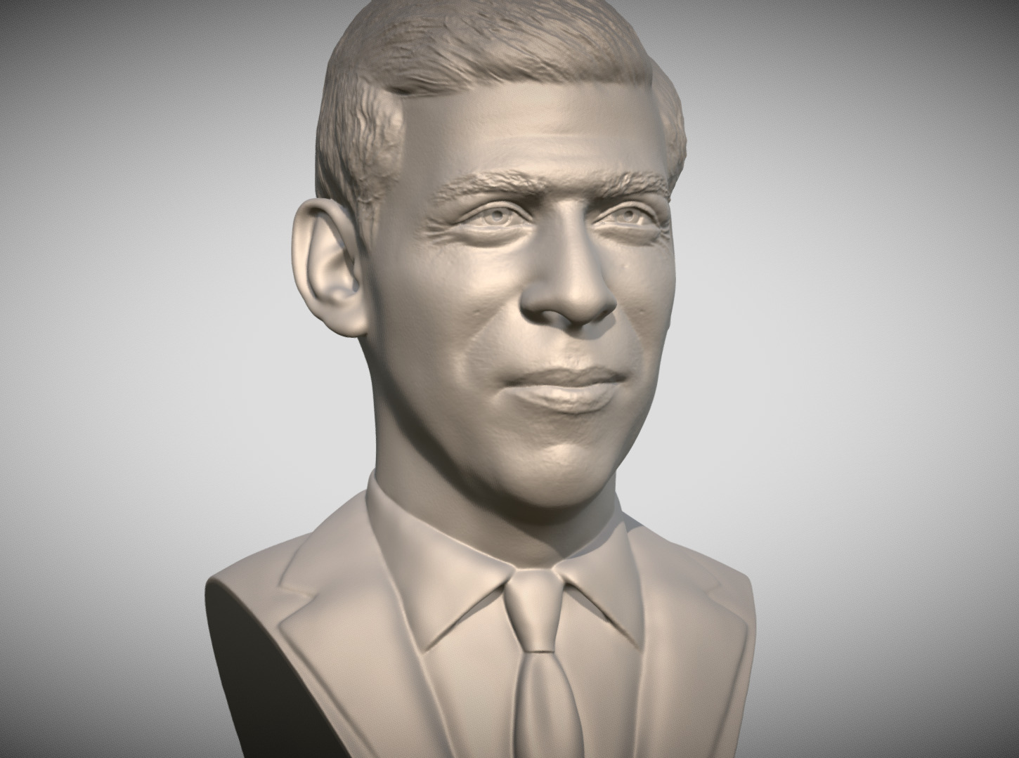 Rishi Sunak bust for 3D printing 3D print model_1