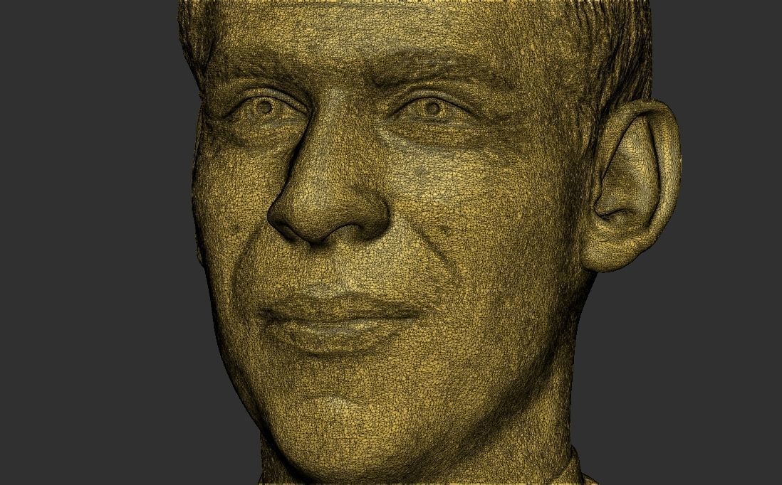 Rishi Sunak bust for 3D printing 3D print model_32