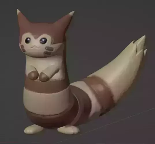 Furret  3D print model