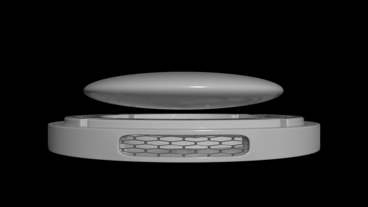 Wireless Induction Drone Charging Station - Concept 3D model_8