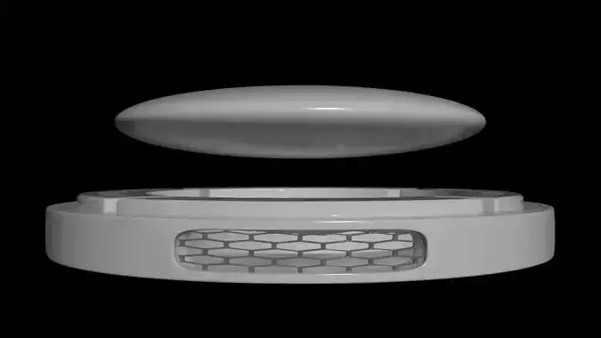 Wireless Induction Drone Charging Station  - Concept 3D model