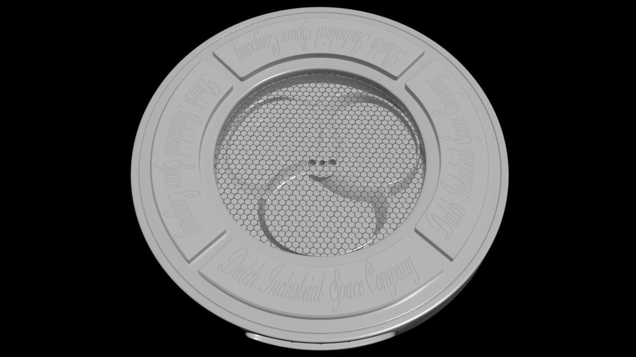 Wireless Induction Drone Charging Station - Concept 3D model_4