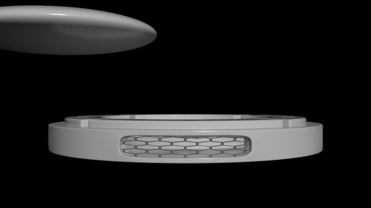 Wireless Induction Drone Charging Station - Concept 3D model_6