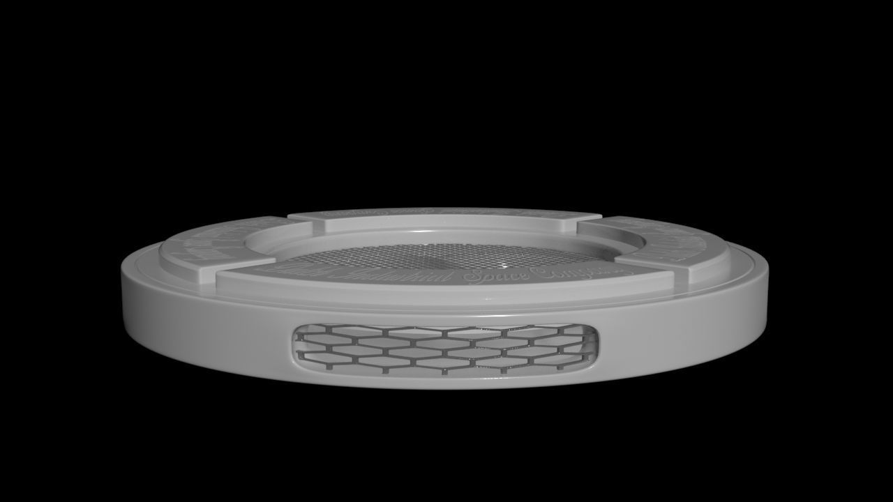 Wireless Induction Drone Charging Station - Concept 3D model_12