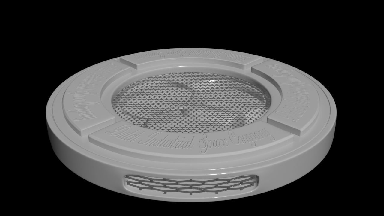 Wireless Induction Drone Charging Station - Concept 3D model_13