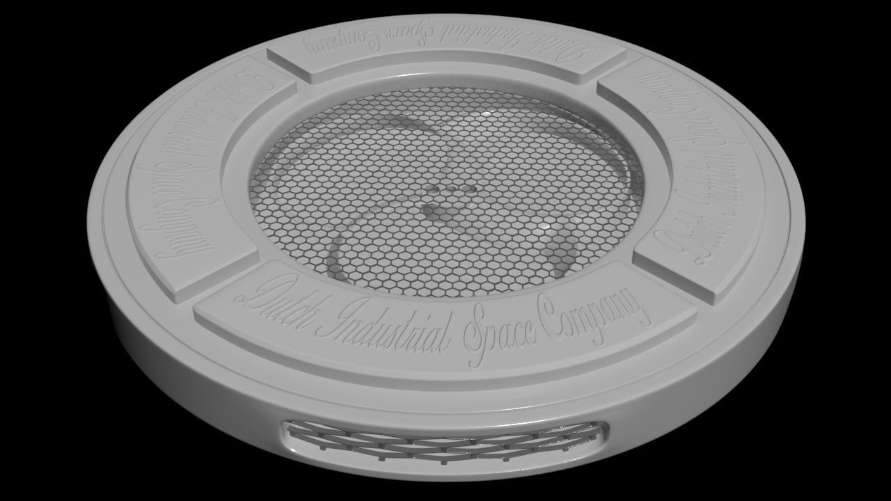 Wireless Induction Drone Charging Station - Concept 3D model_3