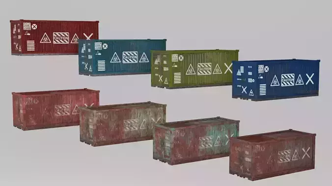 CARGO CANTINERS GAME READY