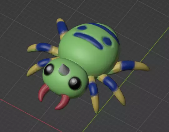 Spinarak  3D print model_0
