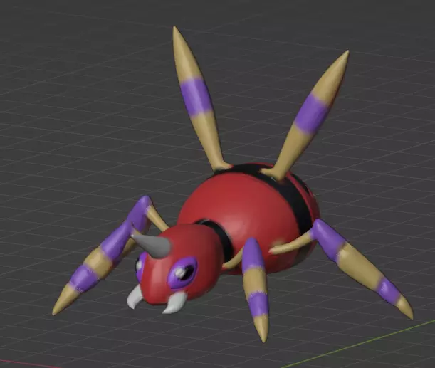 Ariados 3D print model_0