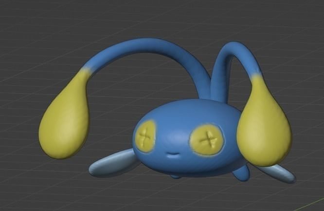 Chinchou 3D print model
