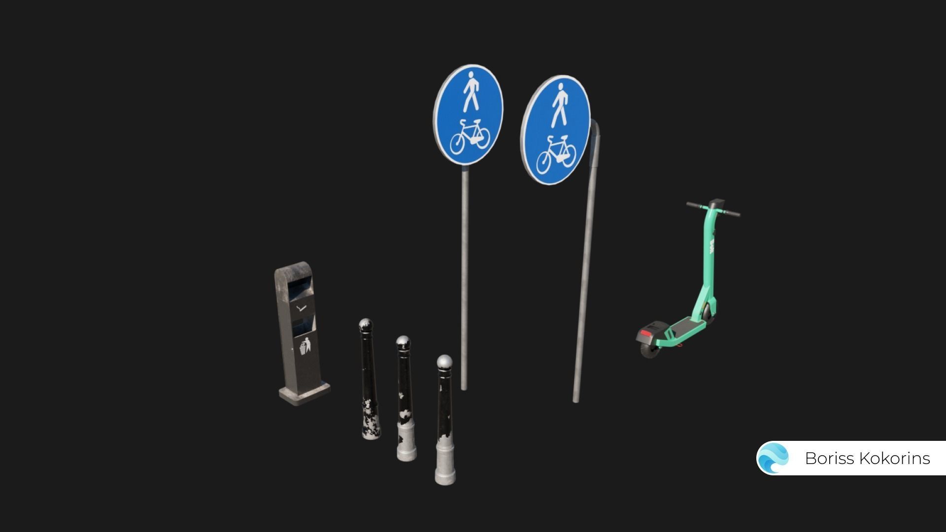 Old Riga Building 3D model Low-poly 3D model Low-poly 3D model_6