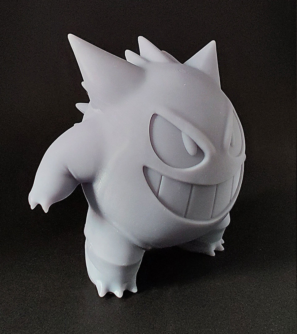 Gengar - Pokemon 3D print model_3