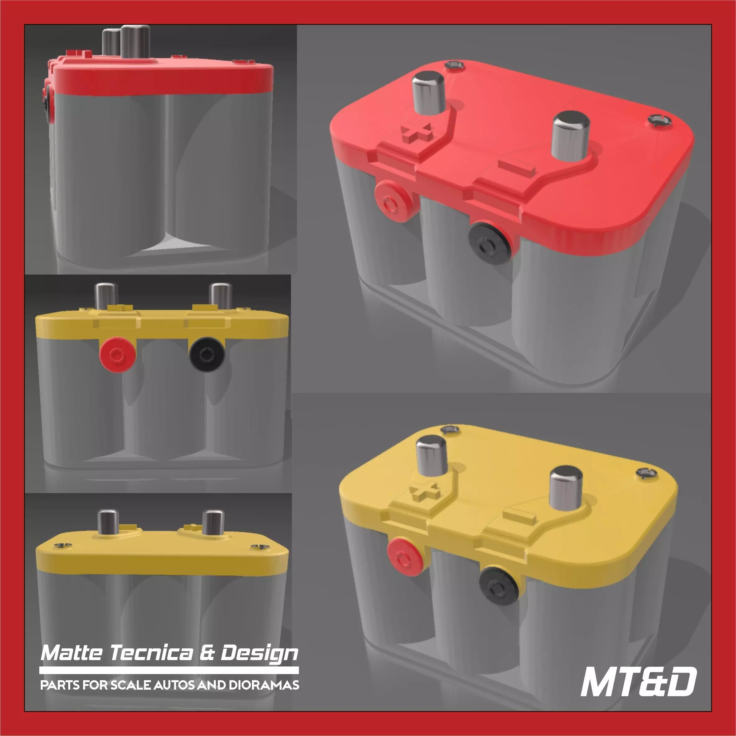 Optima Style battery for scale autos and dioramas 3D print model_0