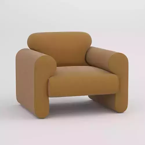 Gala Reverse Roll Arm Chair