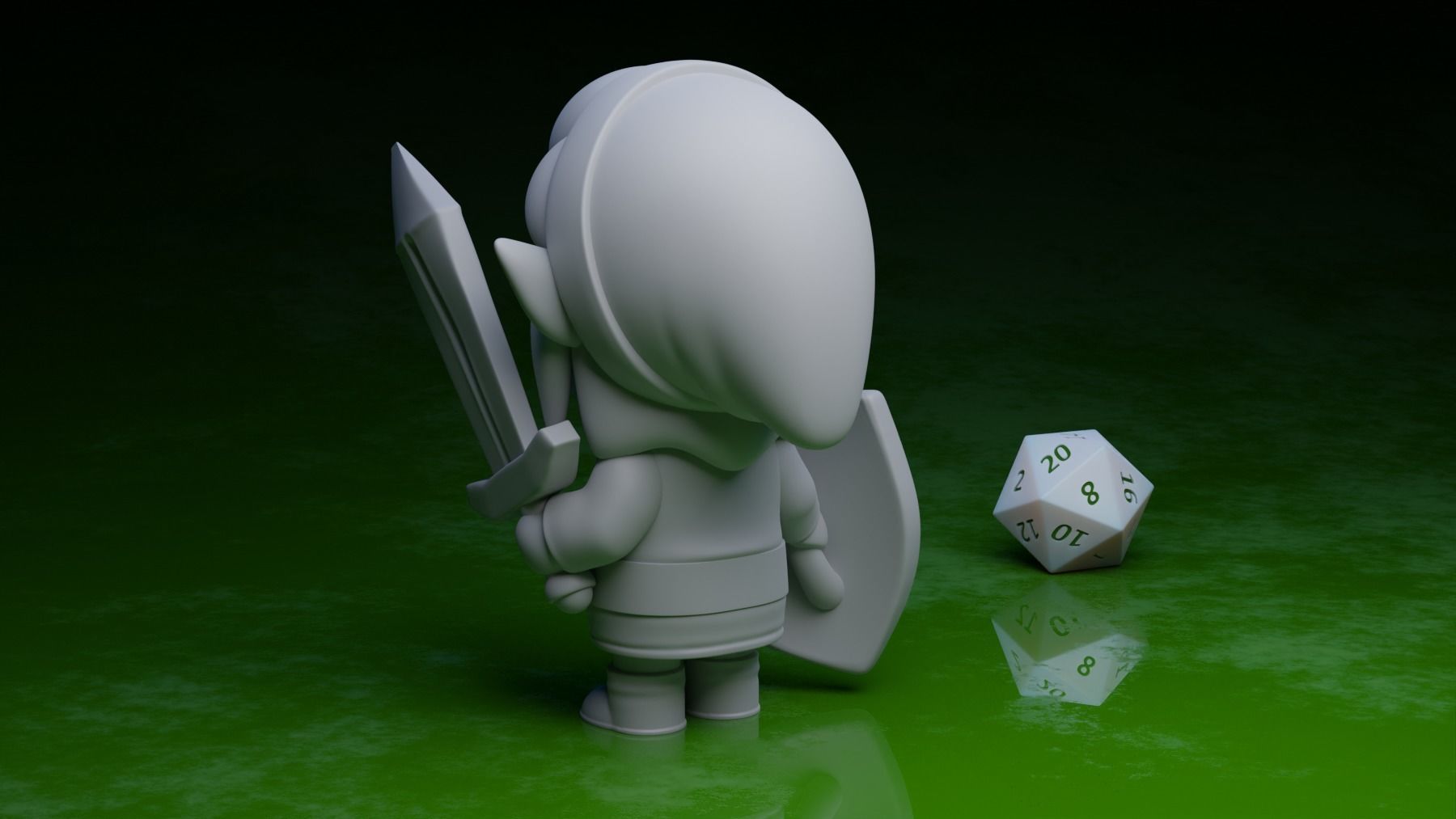 Link - Links Awakening 3D model 3D printable | CGTrader