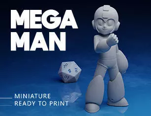 Mega Man 3D print model_0