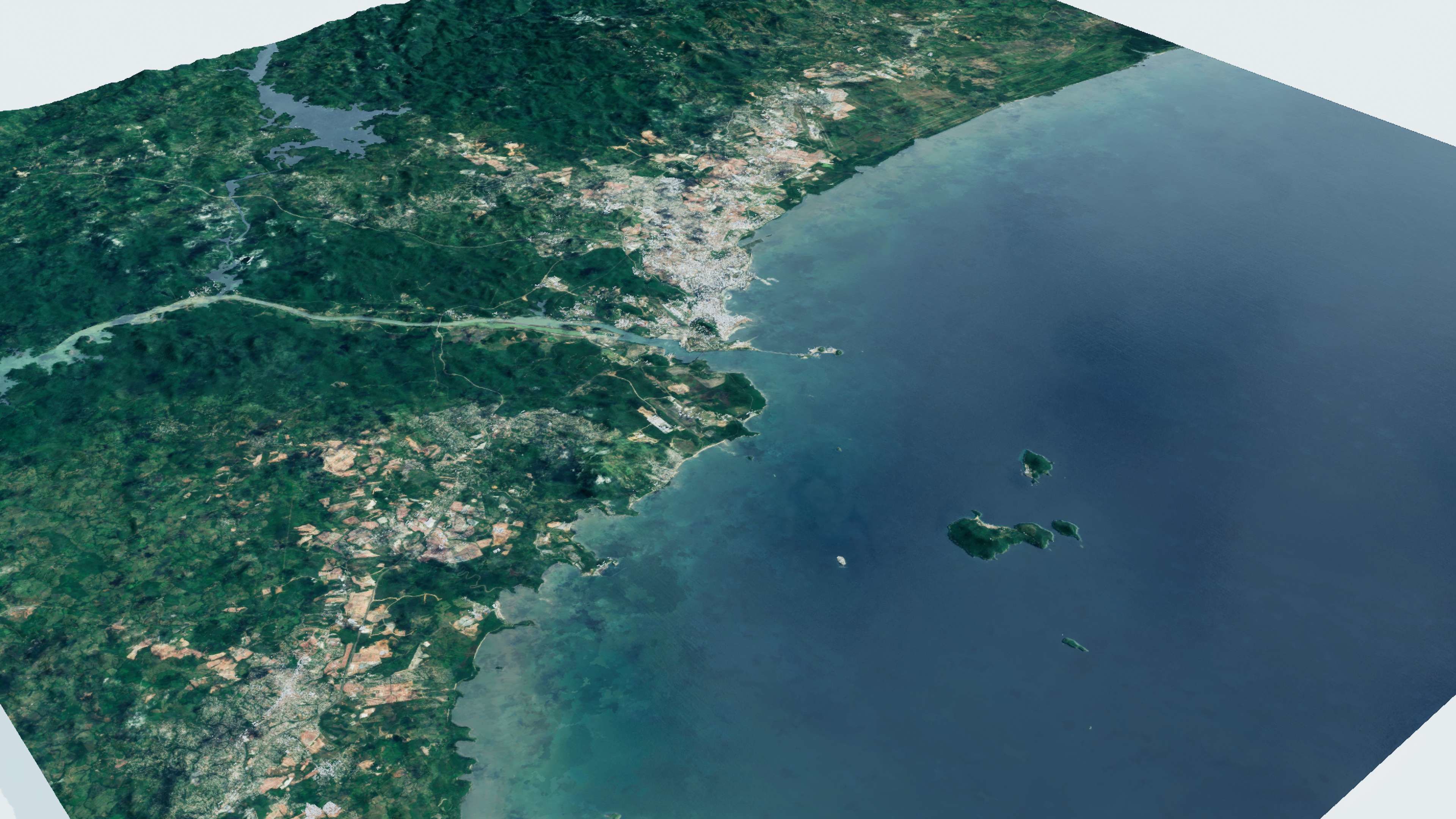 Panama City Panama City Landscape 3D Model 3D model_5