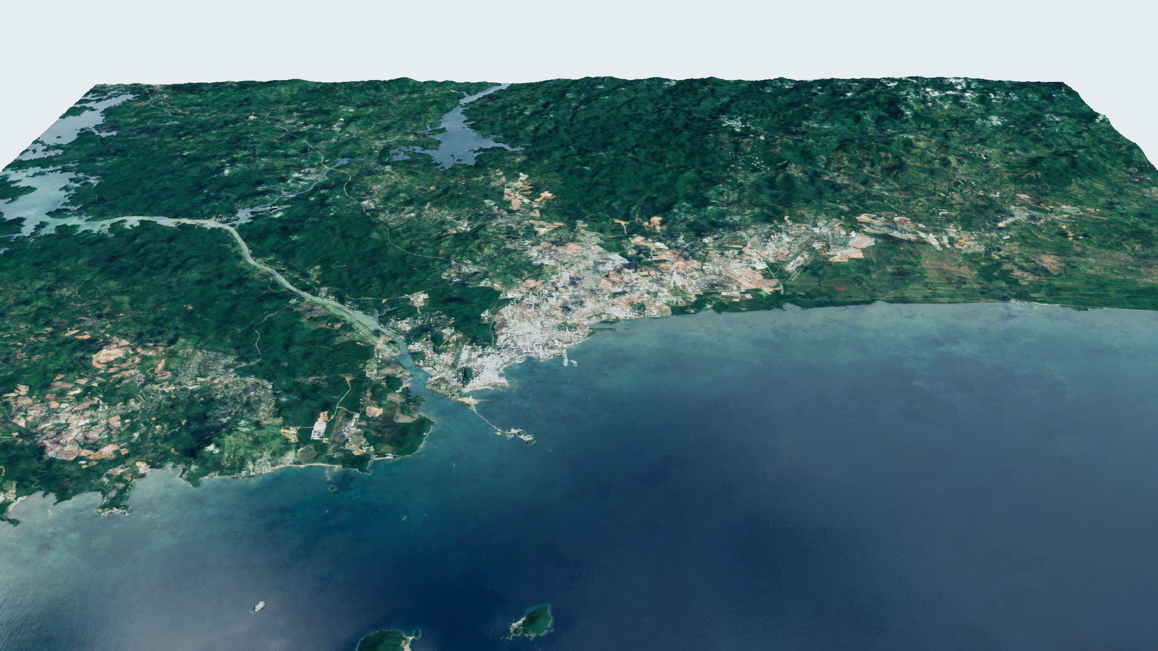 Panama City Panama City Landscape 3D Model 3D model_6